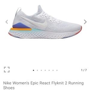 NWT Nike Epic React Flyknit Running Shoes